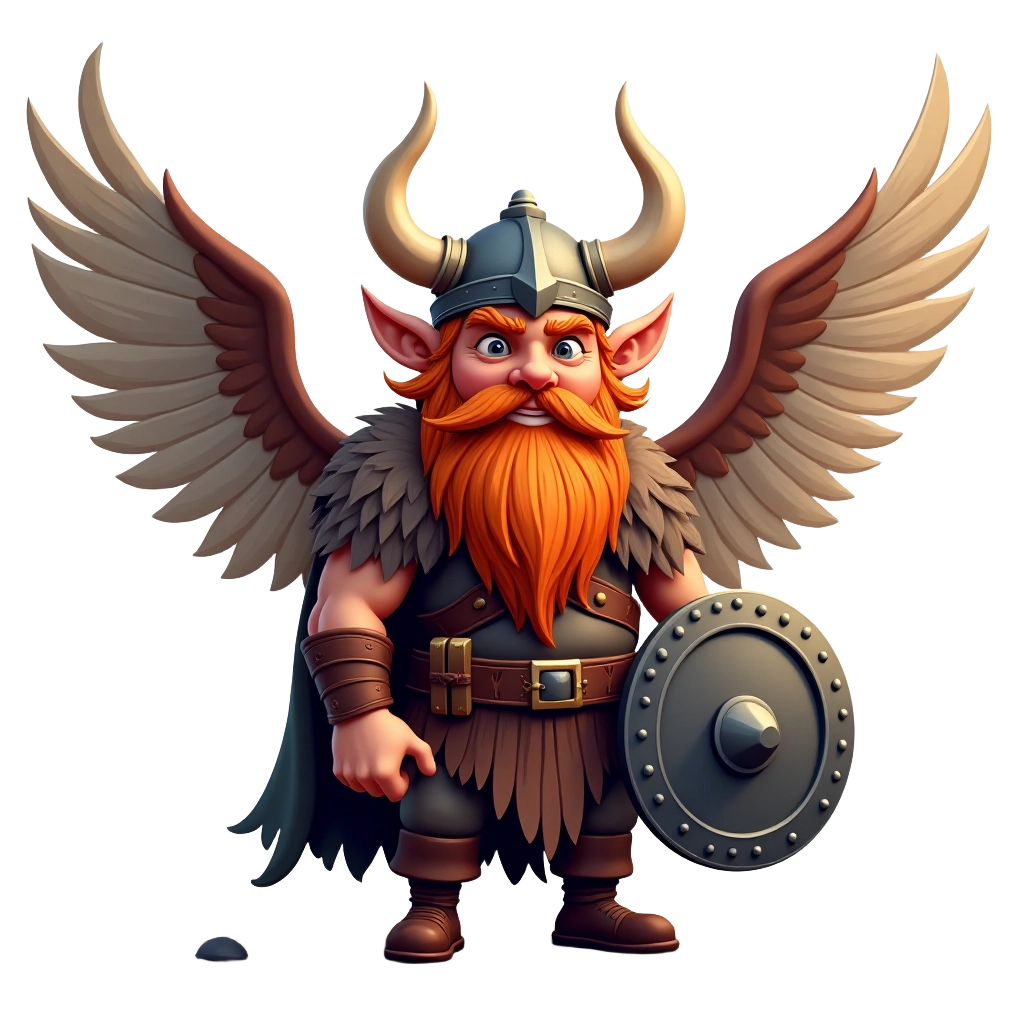 Winged Viking Warrior