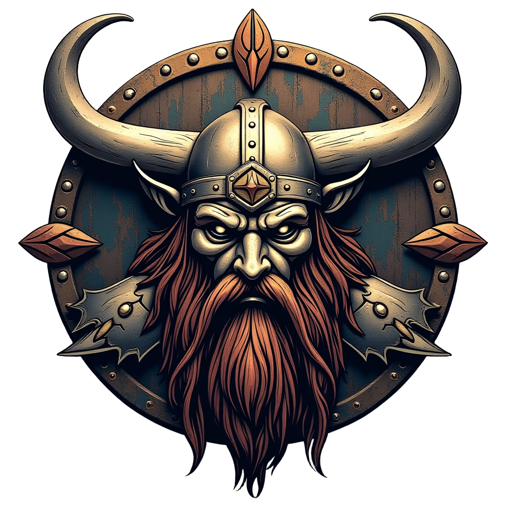 Viking Warrior Emblem