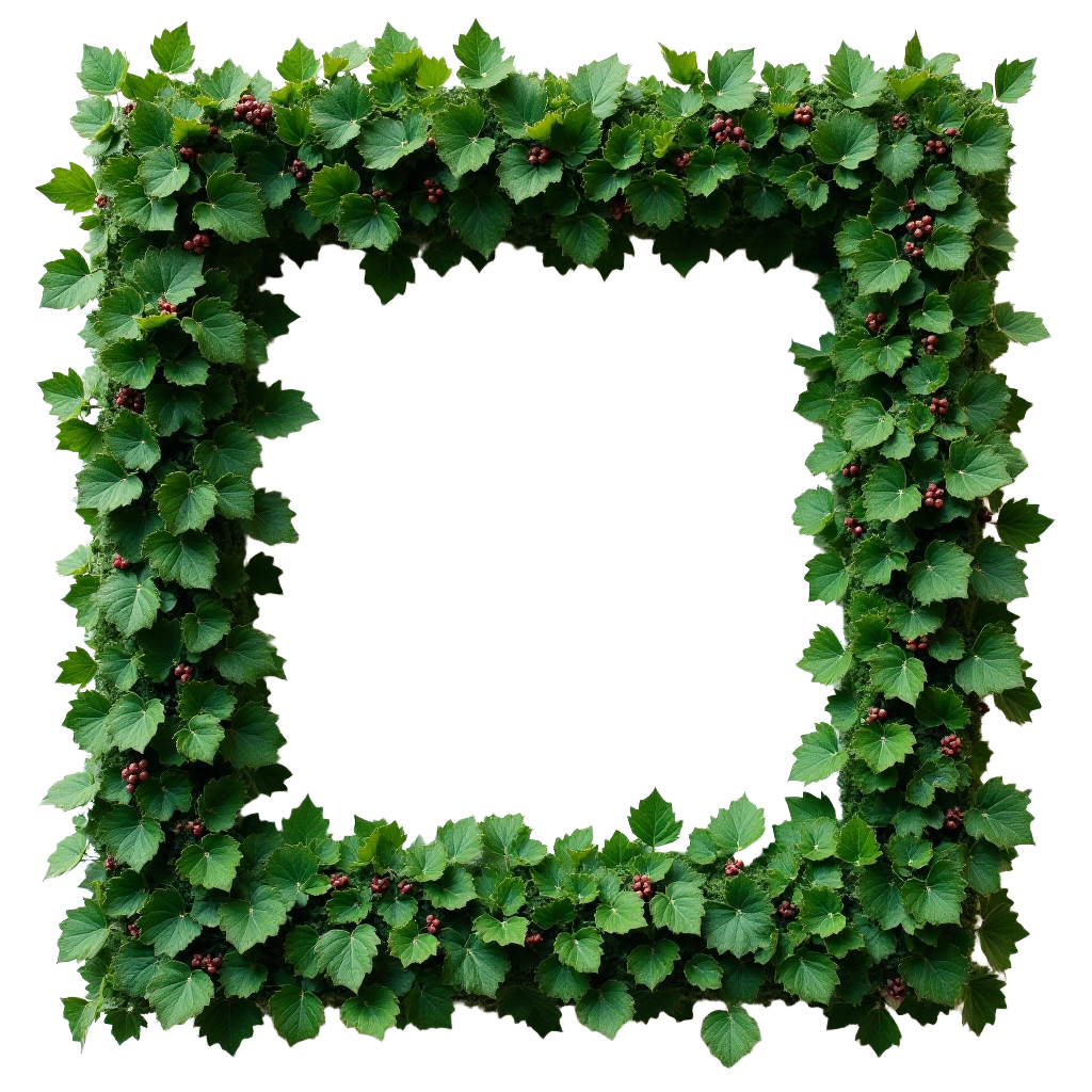 Green Leafy Frame