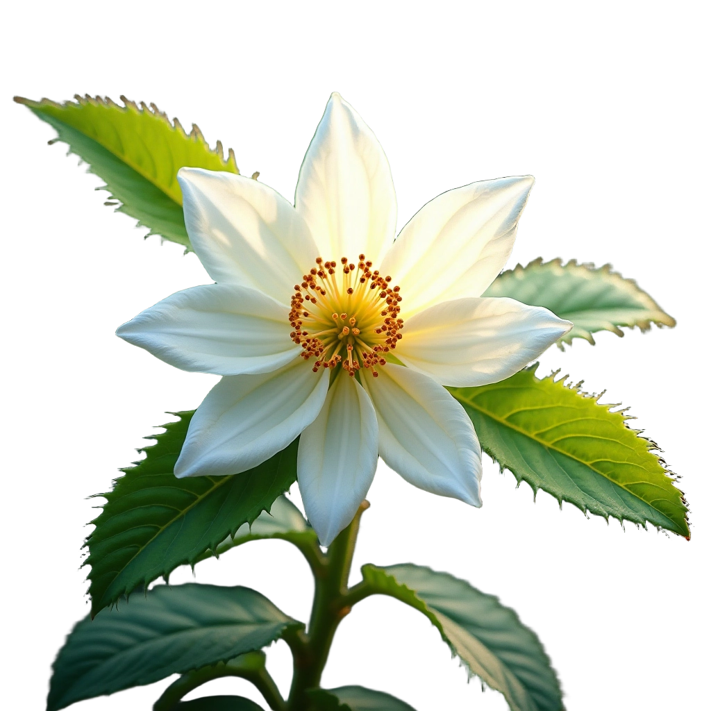 Elegant White Flower