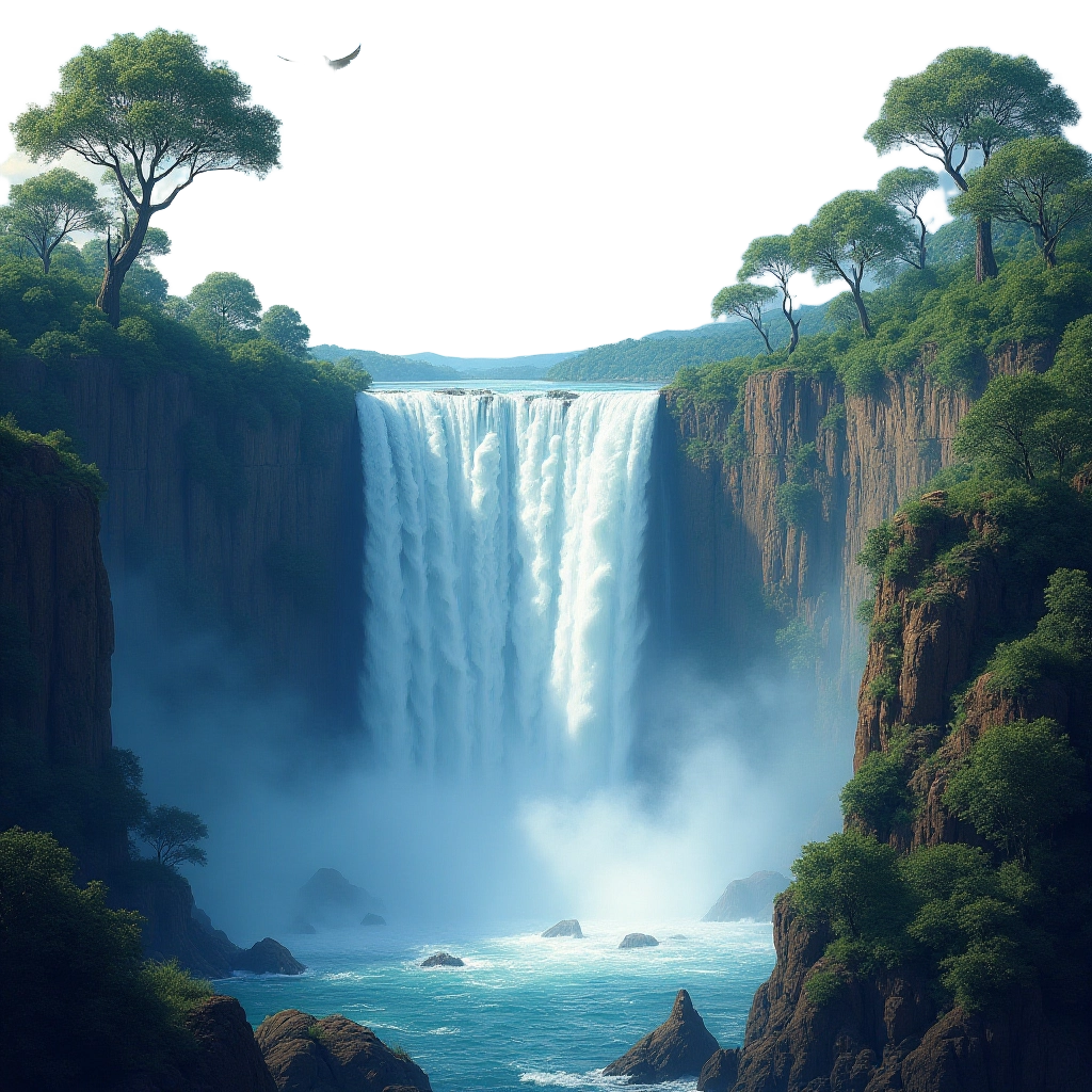 Majestic Waterfall