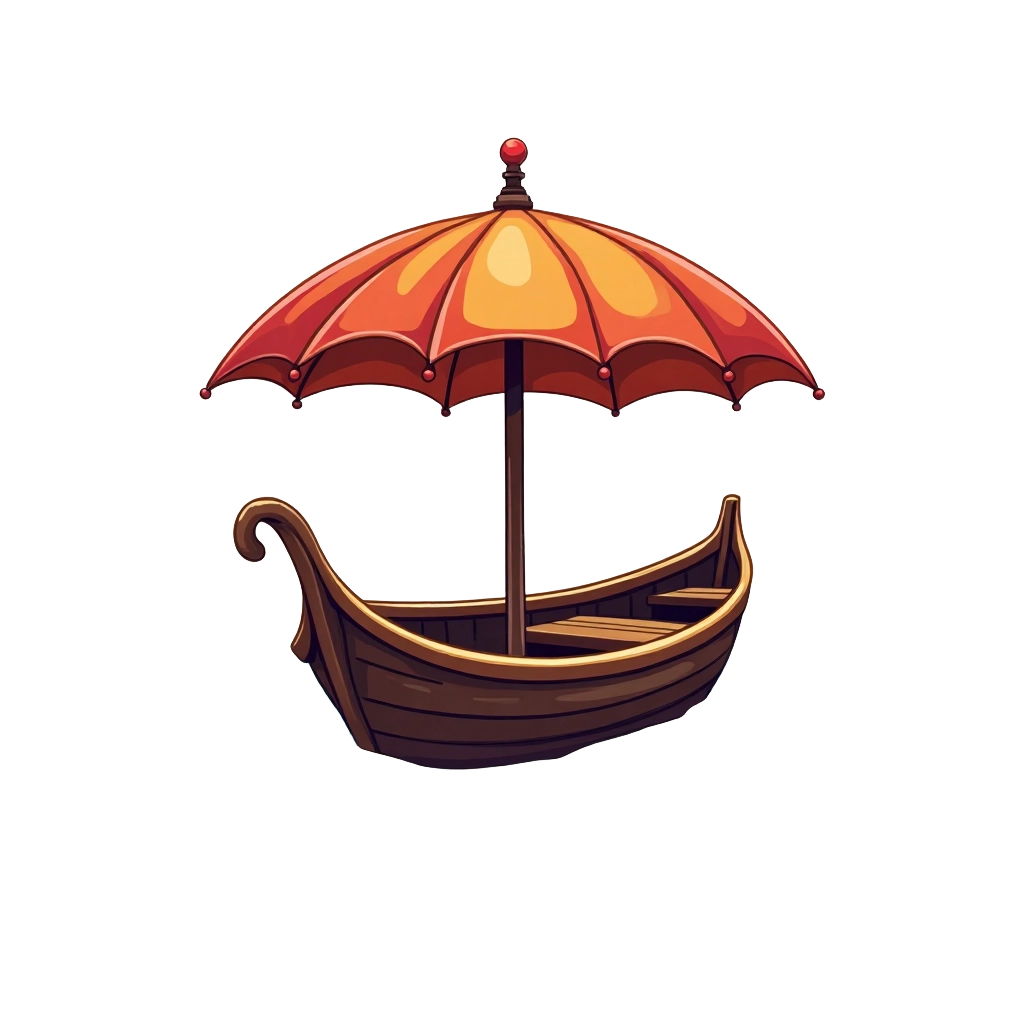 Umbrella Boat