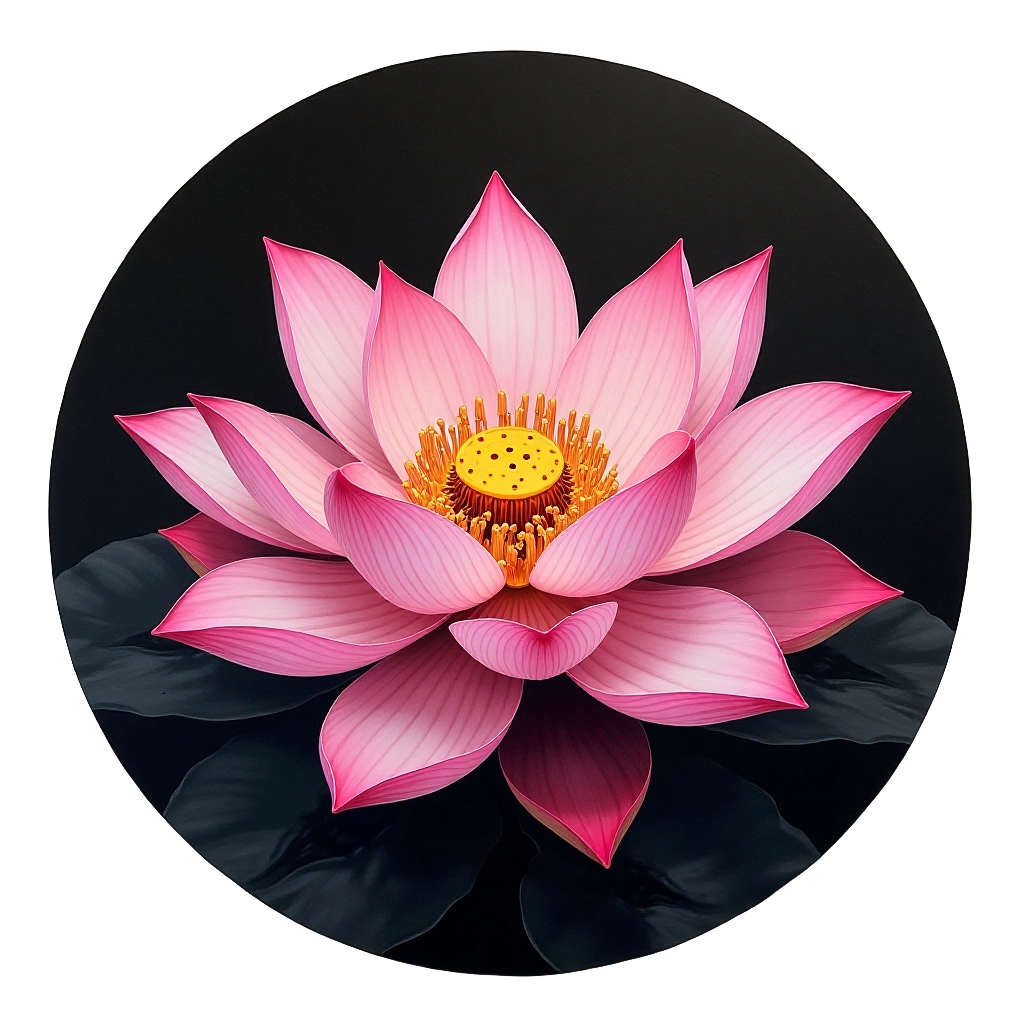 Elegant Lotus Bloom