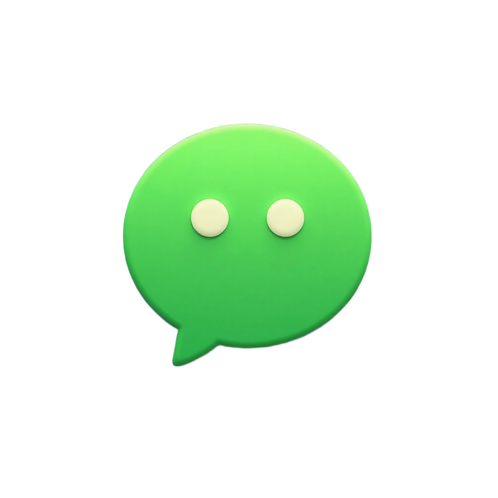 Green Chat Bubble Icon