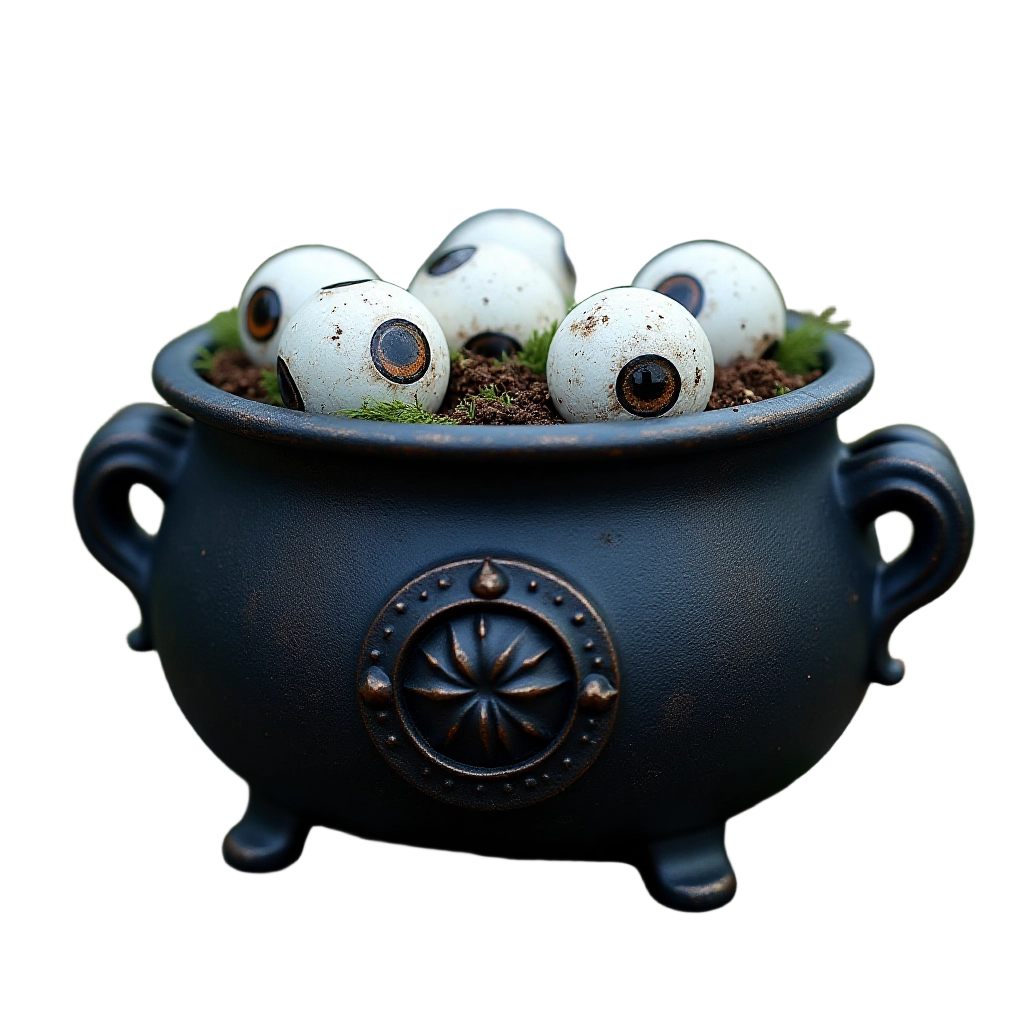 Eerie Eyeball Cauldron