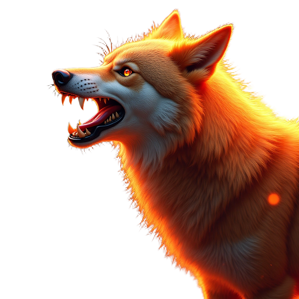 Flaming Wolf