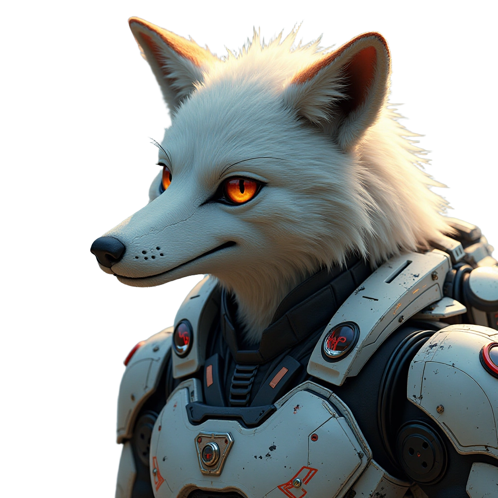 Cybernetic Fox Warrior