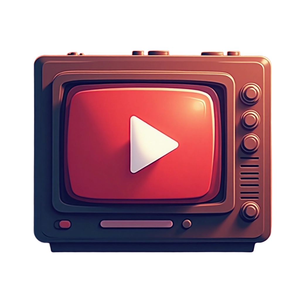 Vintage Video Player Icon