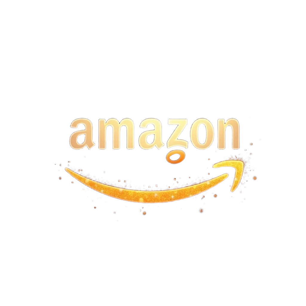 Amazon Logo with Sparkling Effects