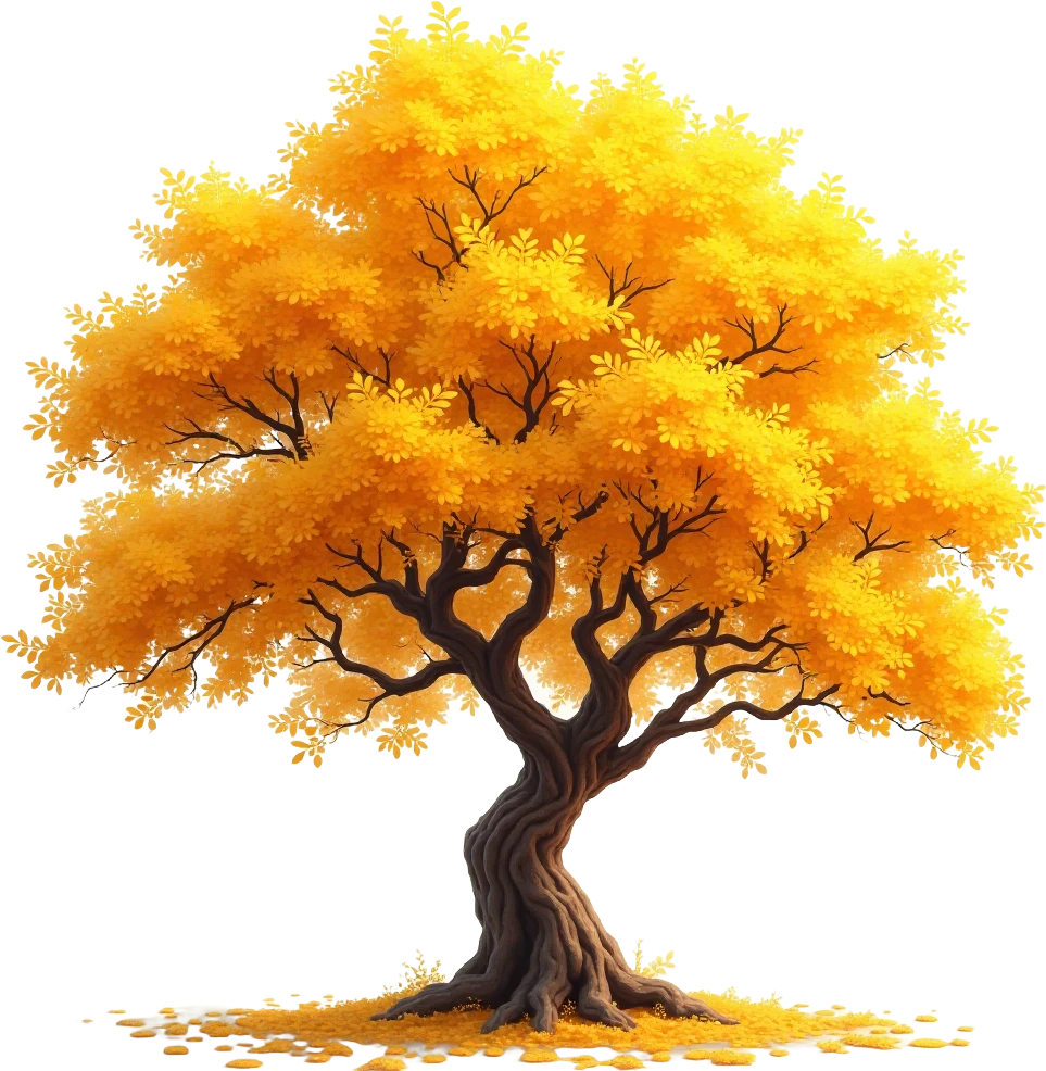 Golden Autumn Tree