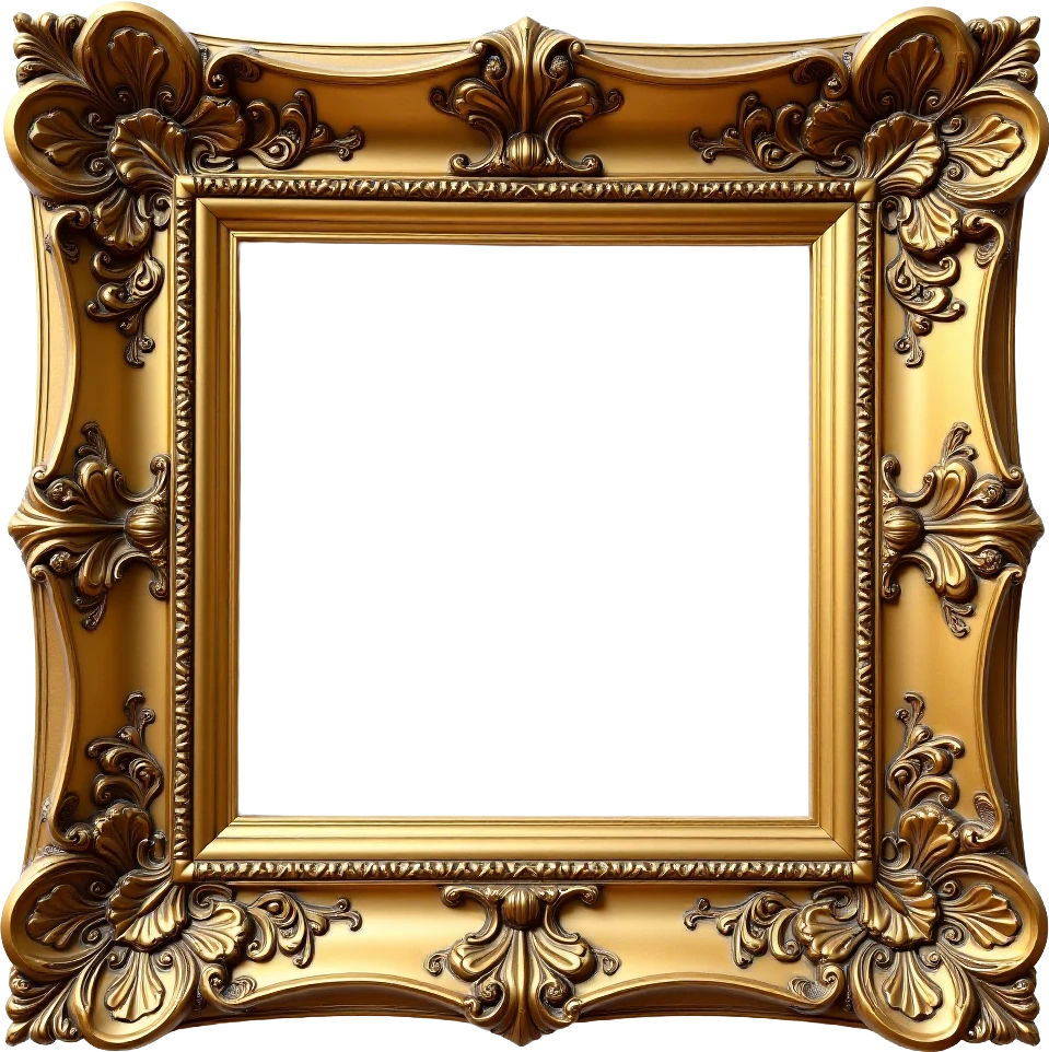 Ornate Gold Frame