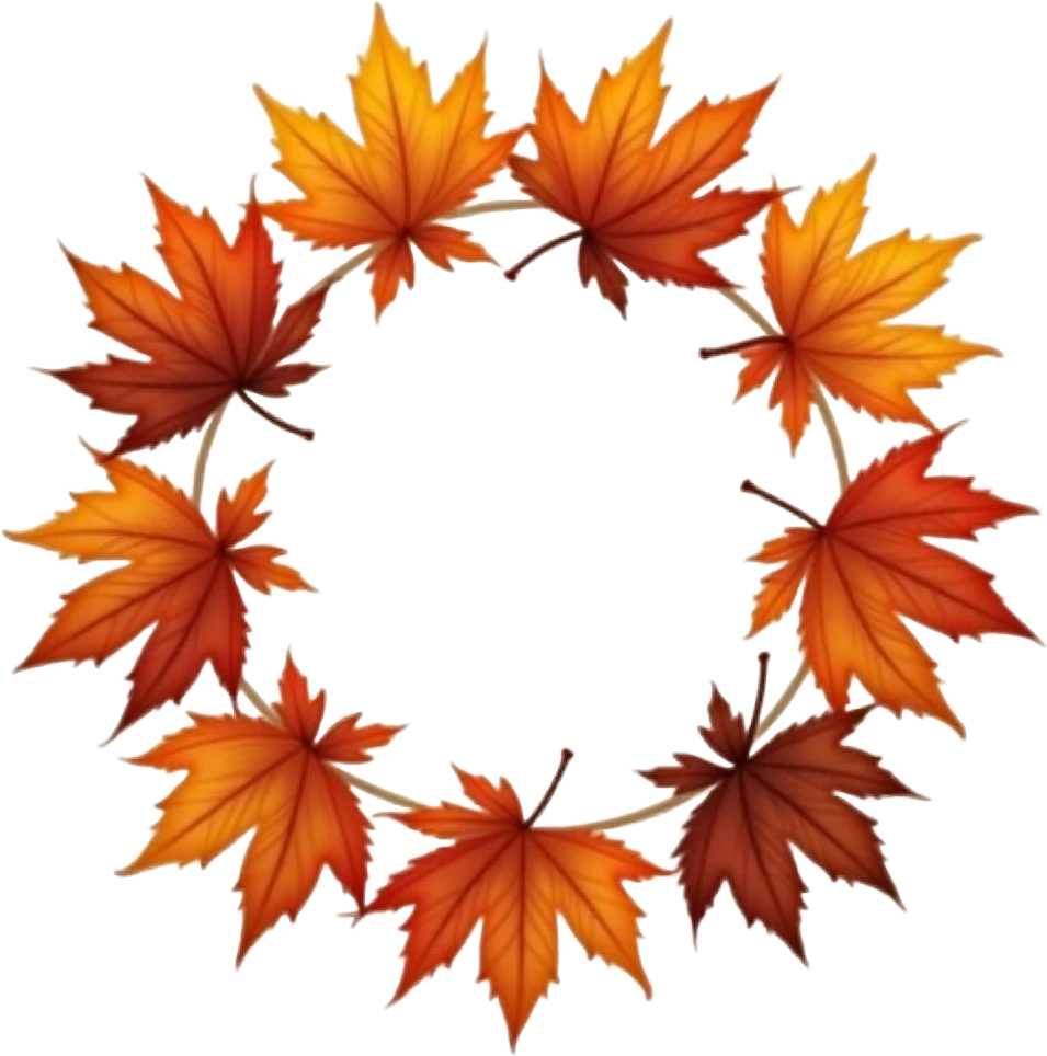 Autumn Leaf Wreath