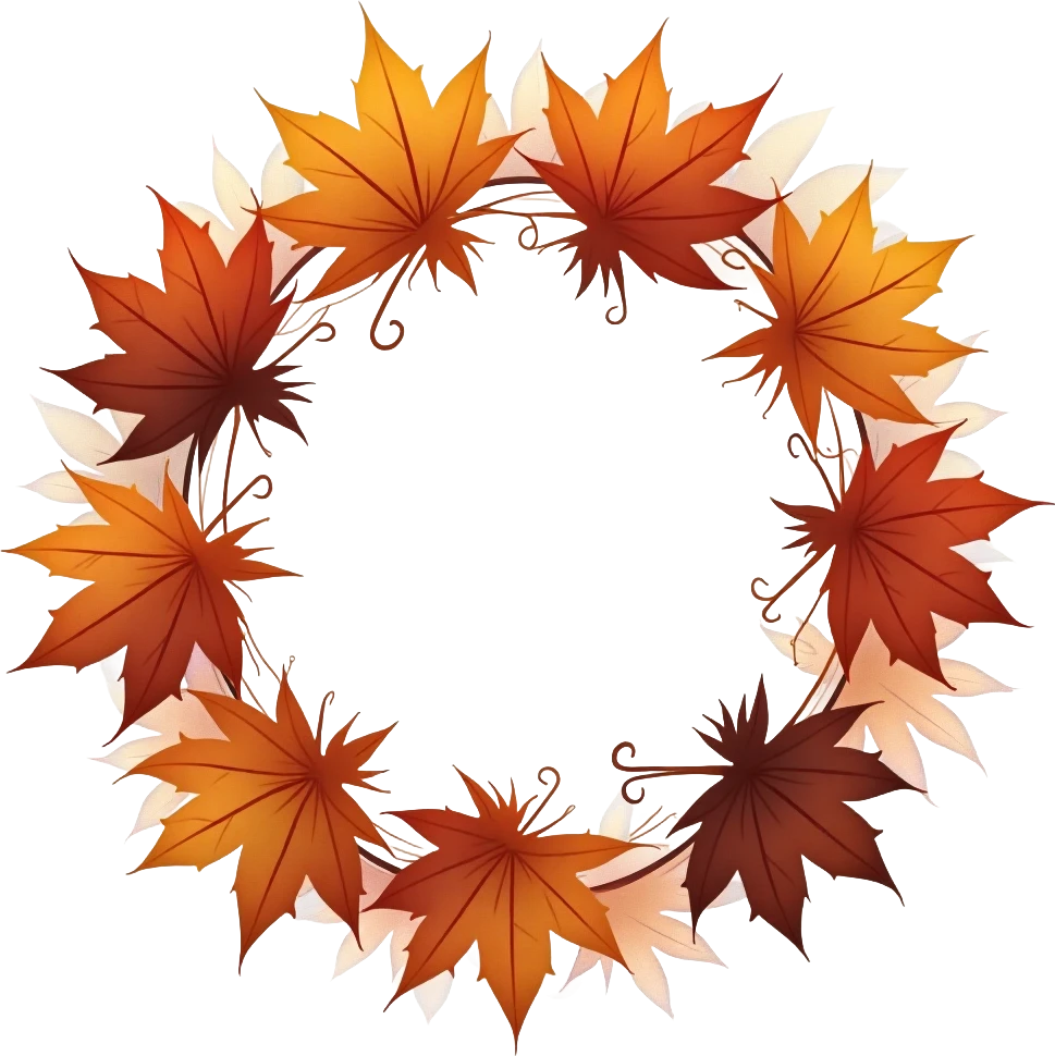 Autumn Leaf Wreath