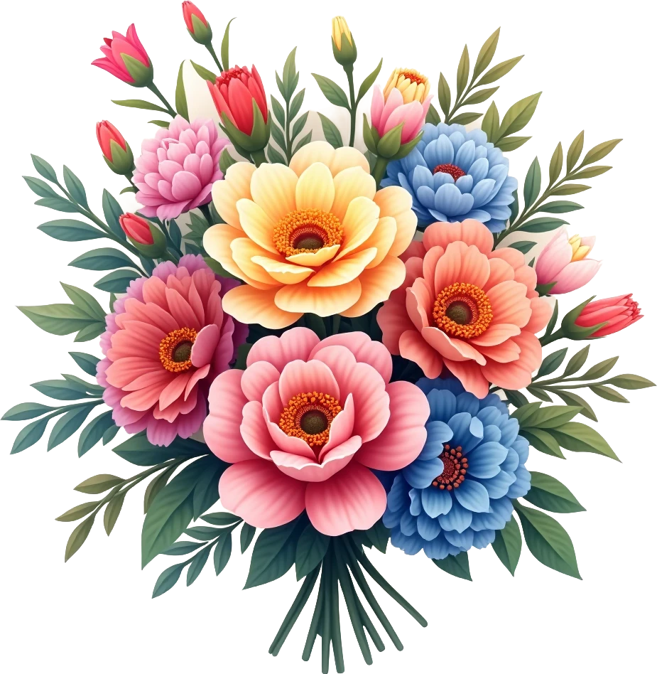 Colorful Floral Bouquet