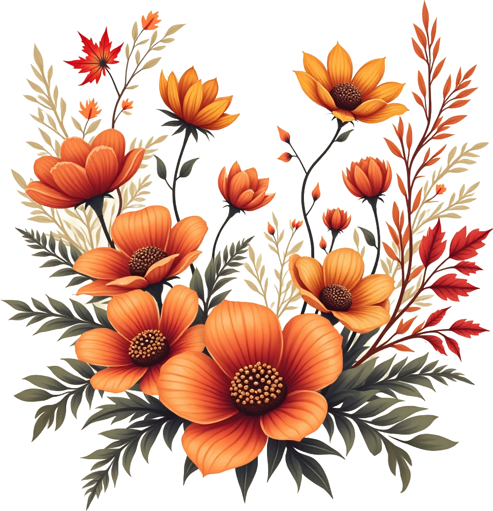 Autumn Floral Arrangement