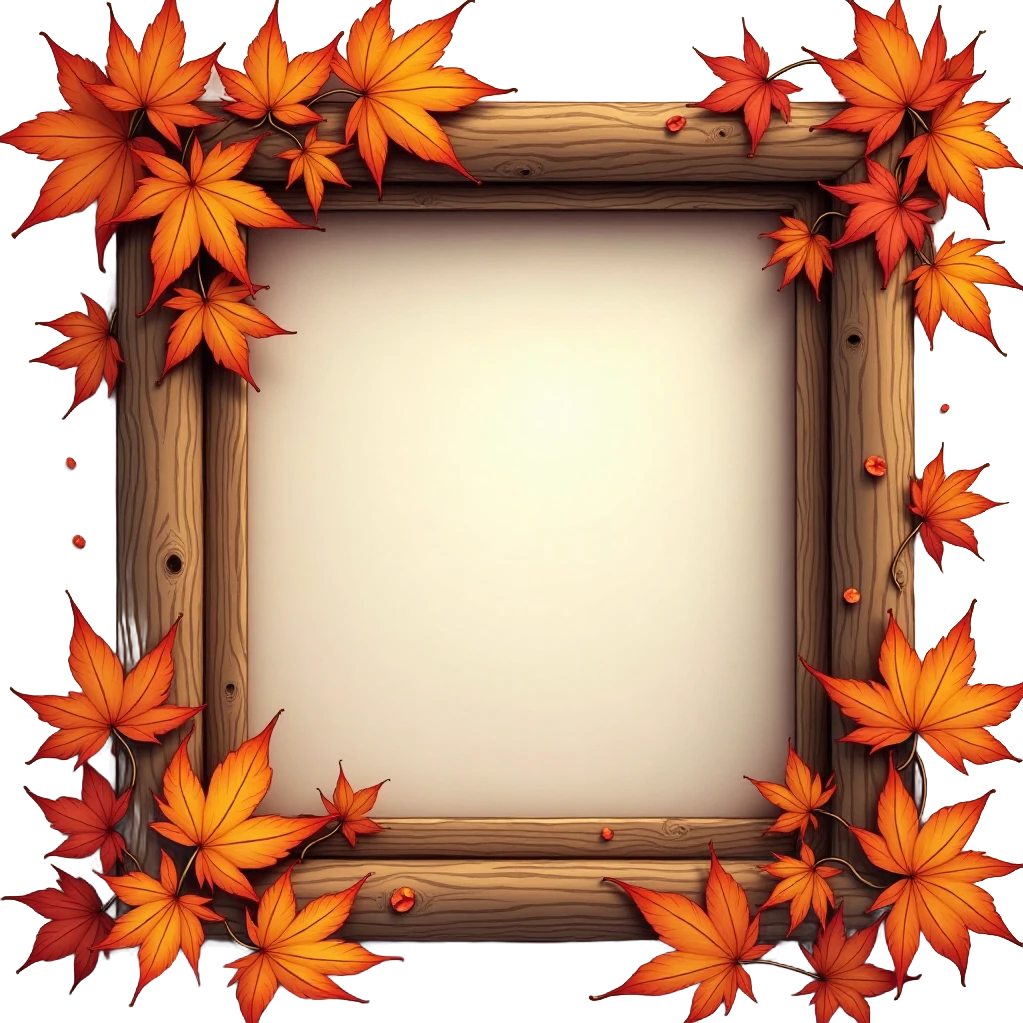 Autumn Leaves Frame