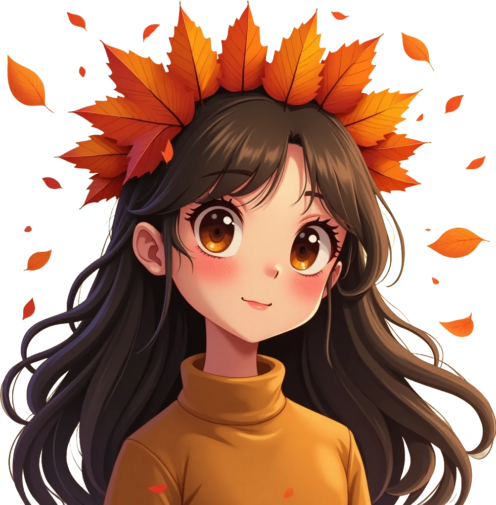 Autumn Leaves Crown