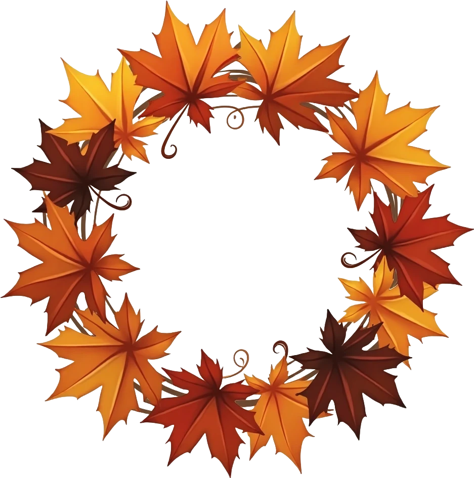 Autumn Leaves Wreath