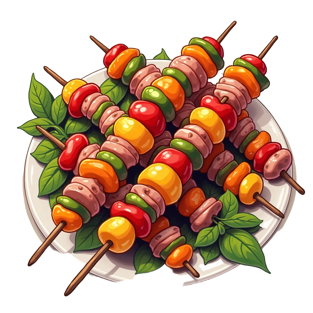 Grilled Vegetable Skewers