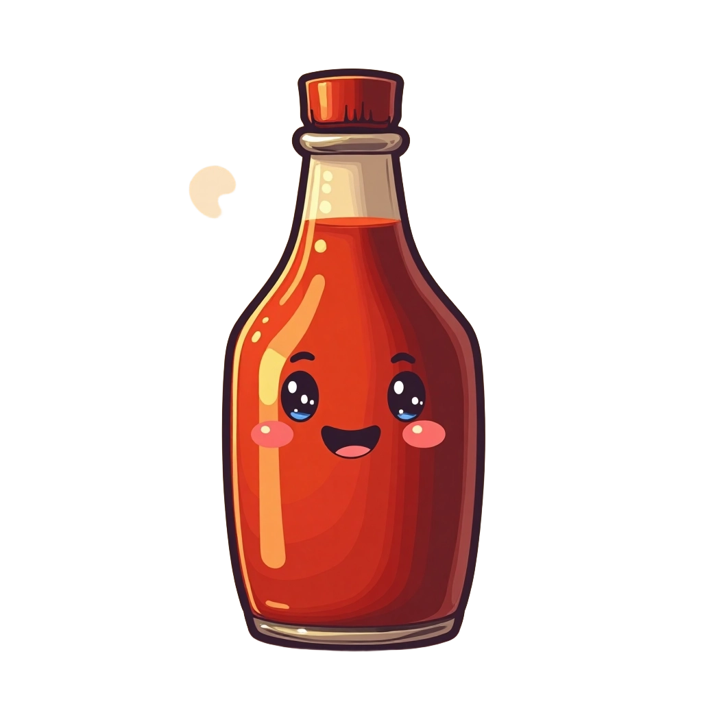 Happy Sauce Bottle