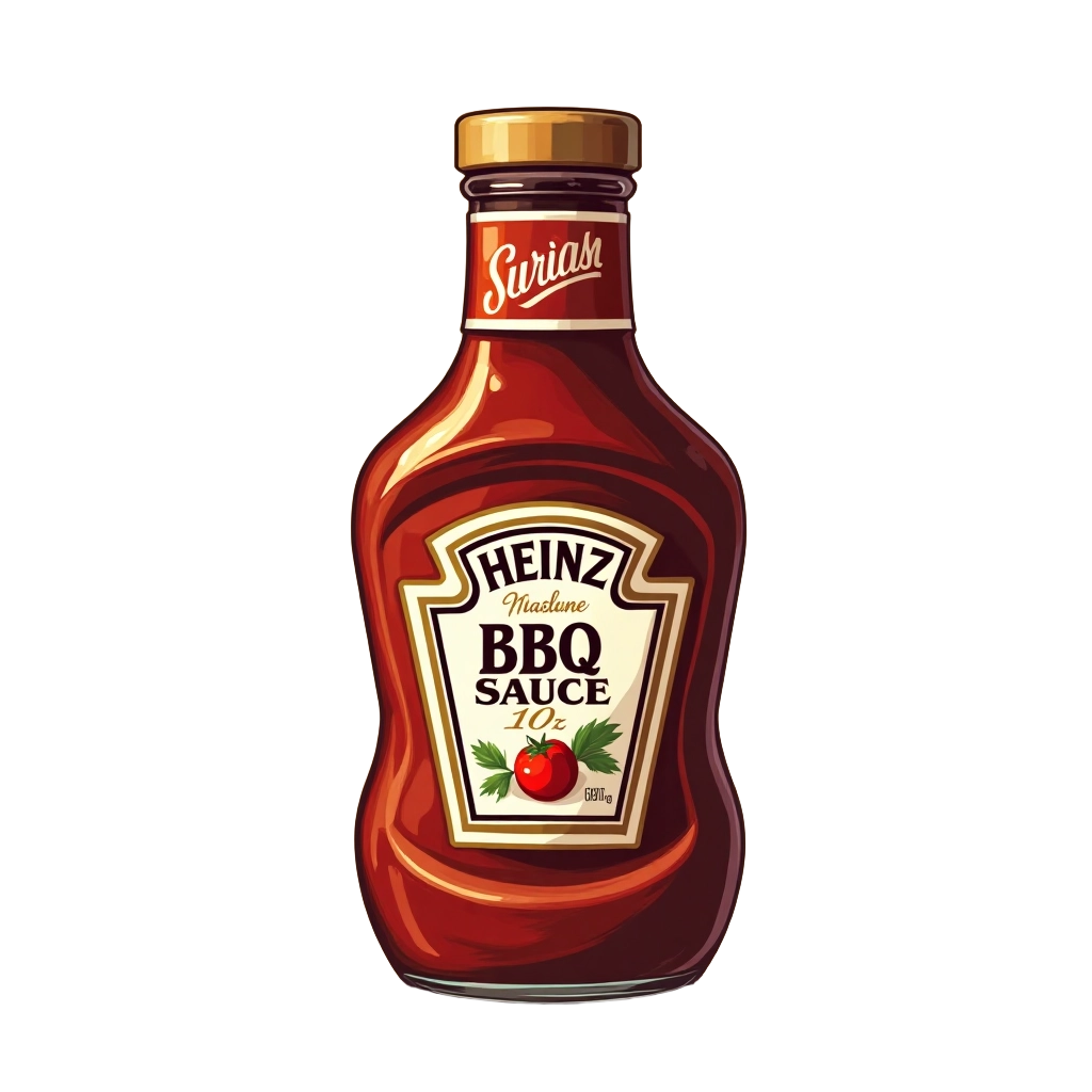 Heinz BBQ Sauce Bottle