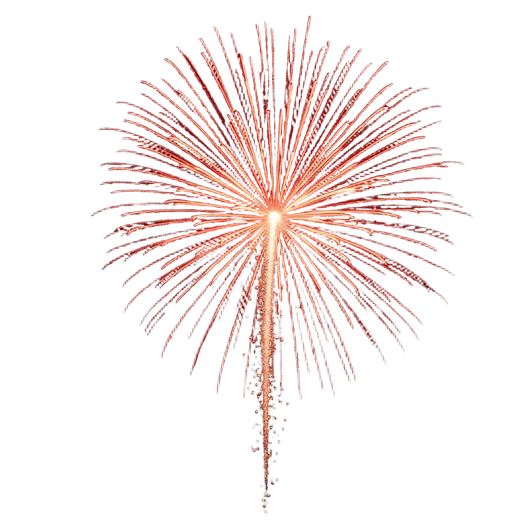 Radiant Red Firework