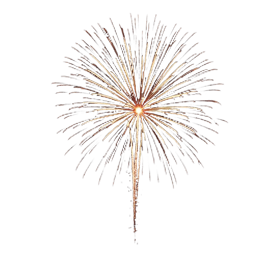 Golden Firework Display