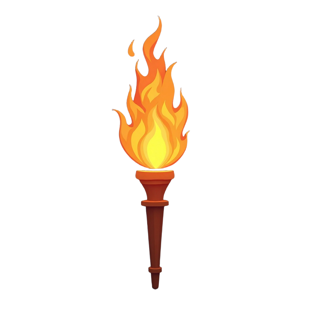 Flaming Torch