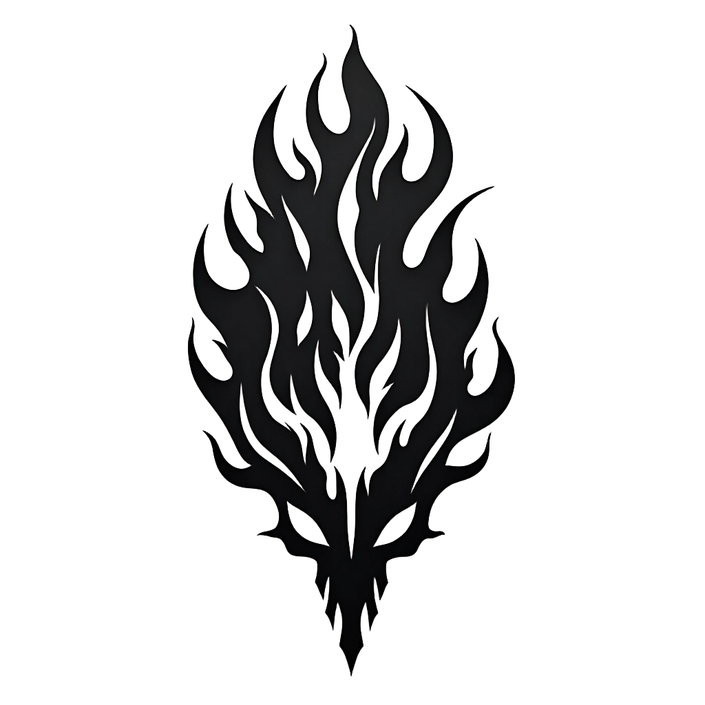 Flame Silhouette