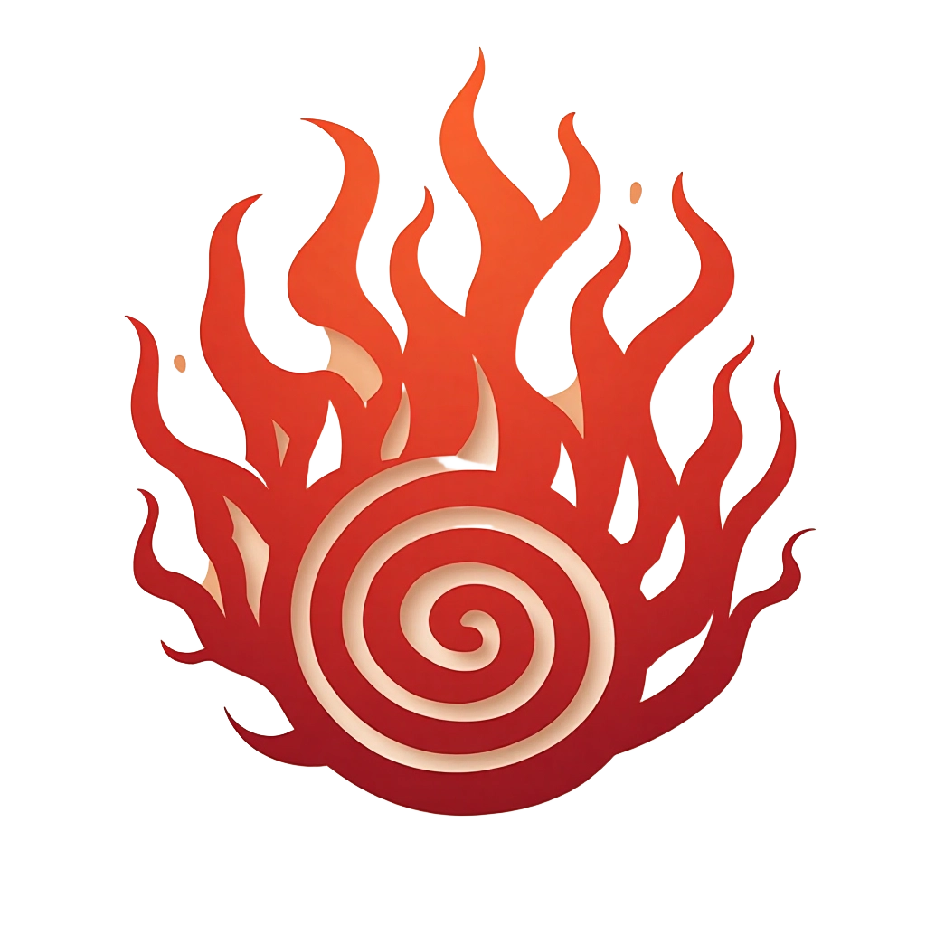 Flaming Spiral Emblem