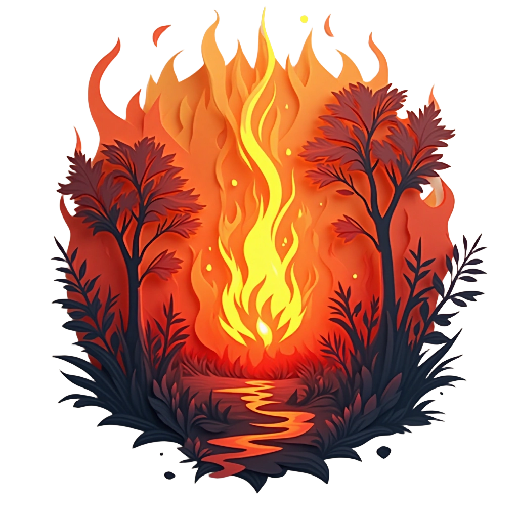 Flame in the Forest