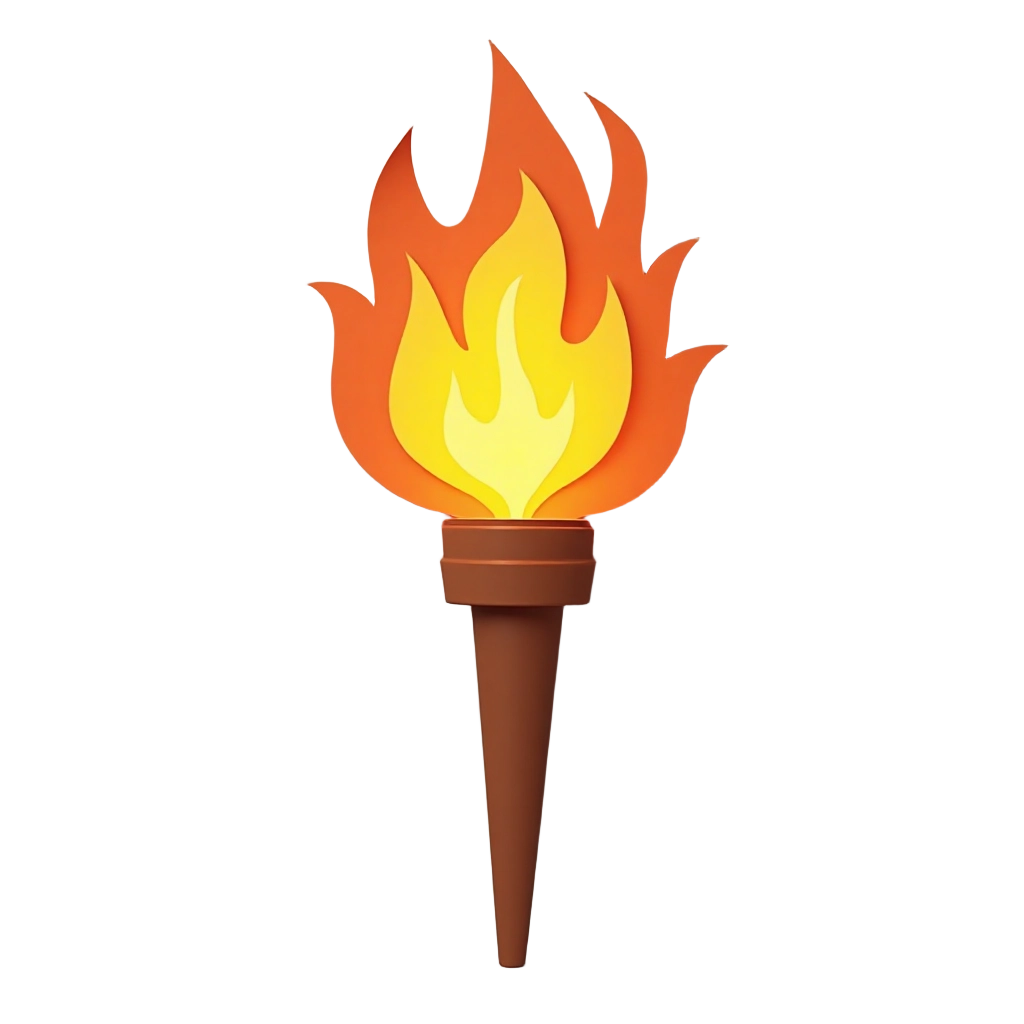 Torch Emoji