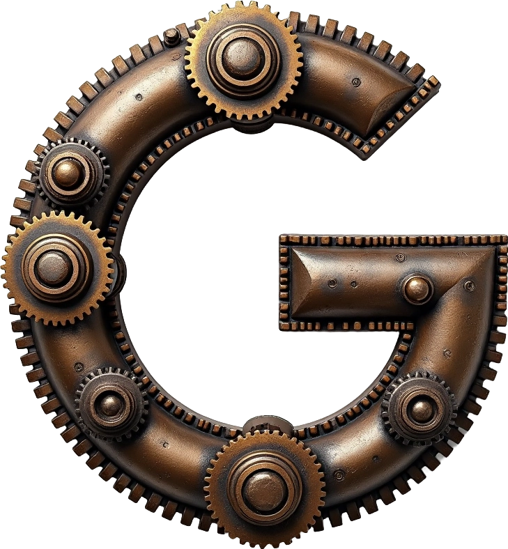 Steampunk Letter G