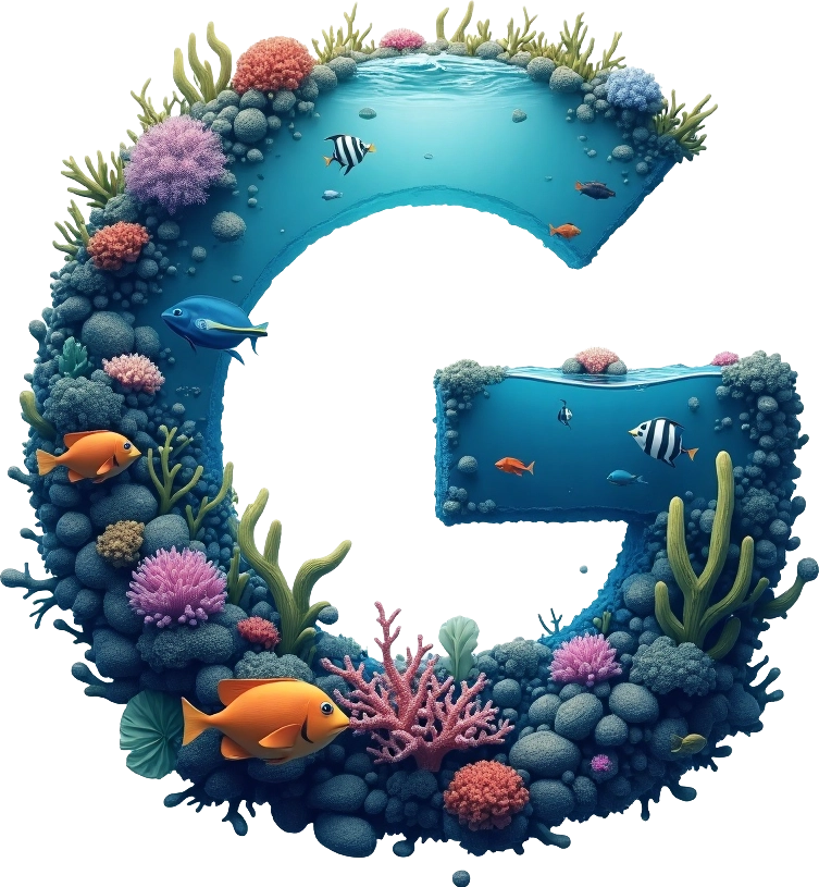 Underwater Alphabet Letter G