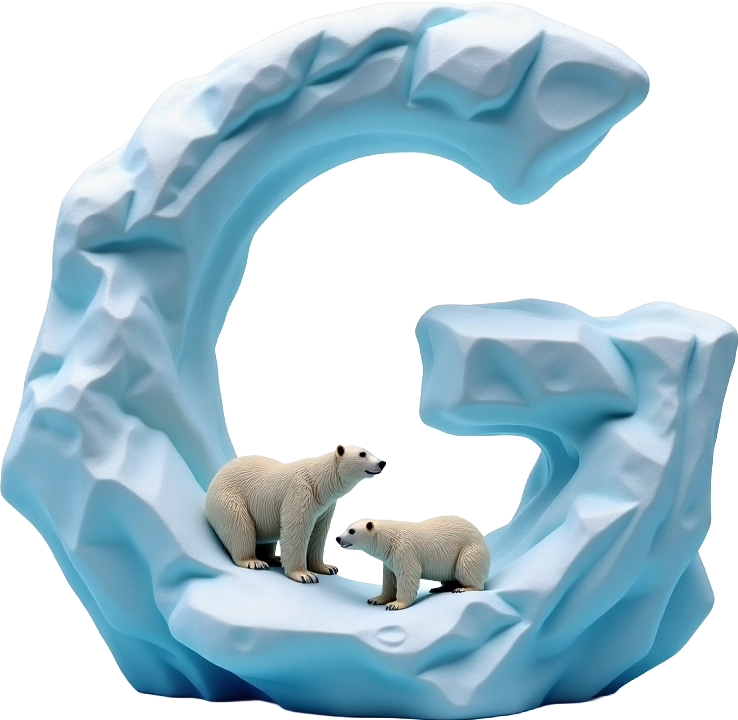 Polar Bears on Iceberg