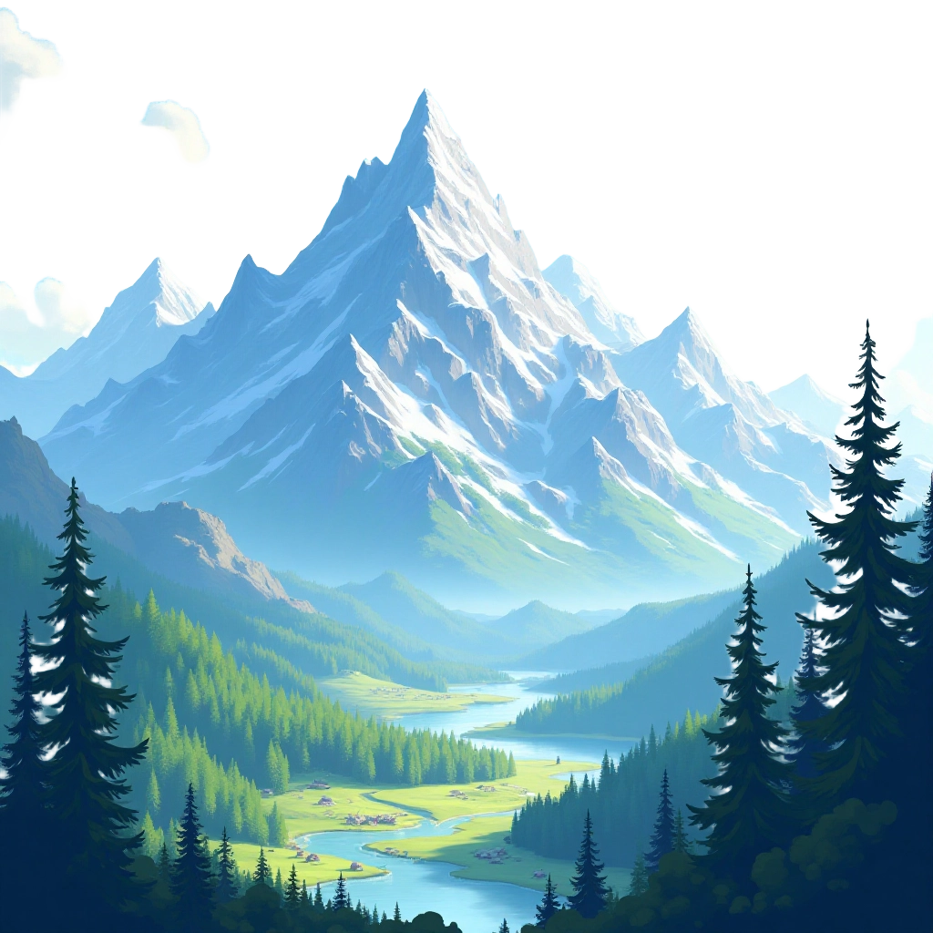 Majestic Mountain Valley