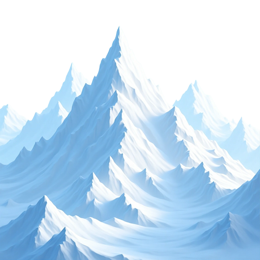 Snowy Mountain Peaks