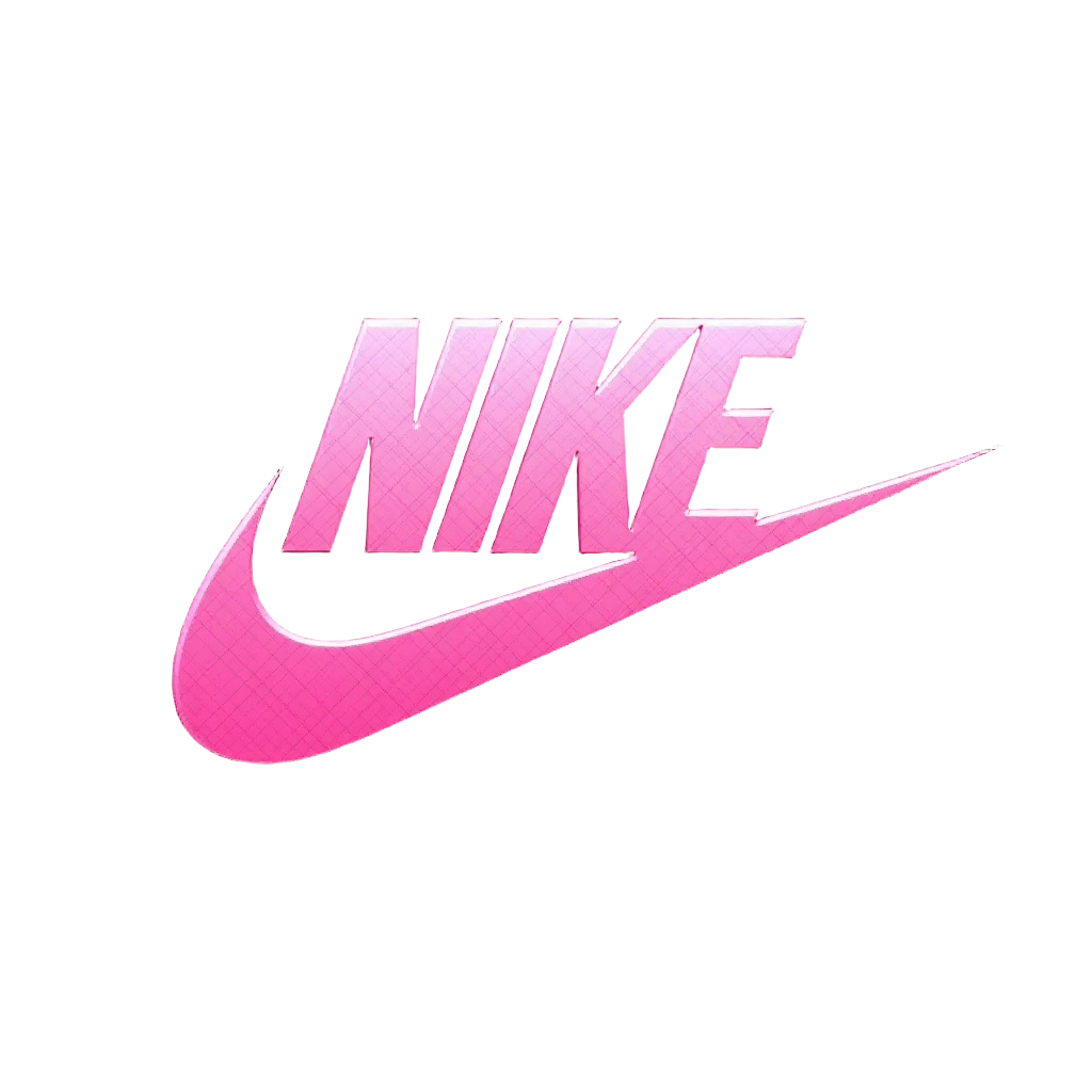 Nike Logo in Pink