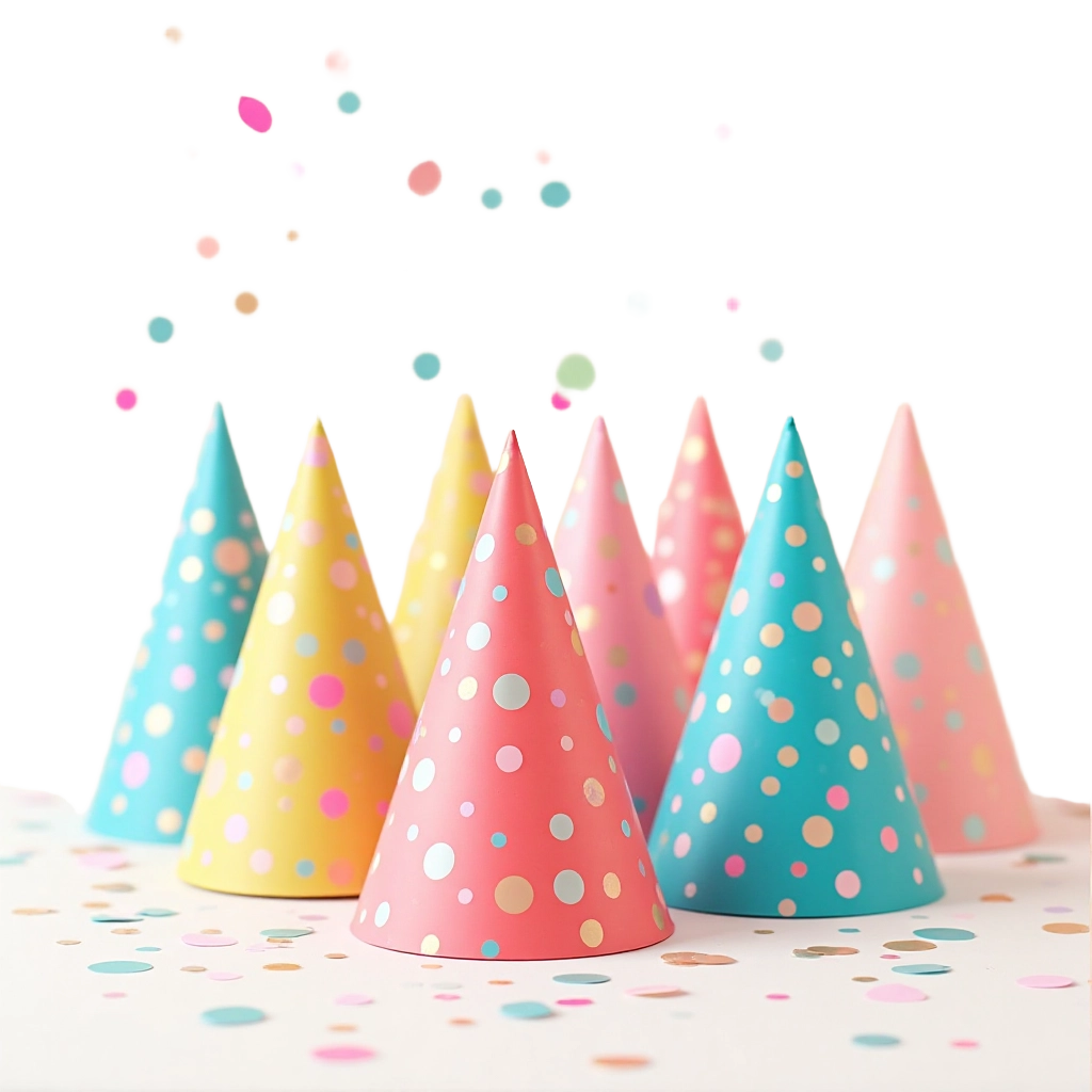 Colorful Party Hats