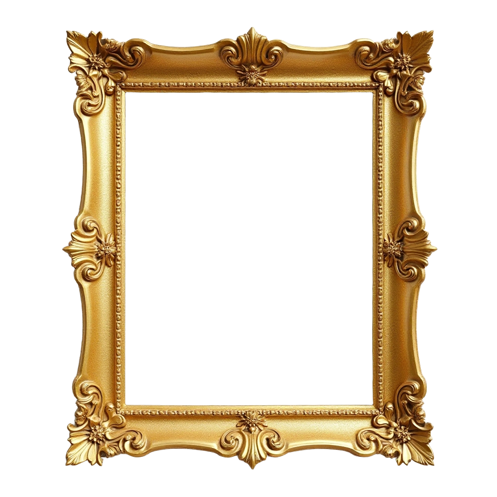 Golden Ornate Frame