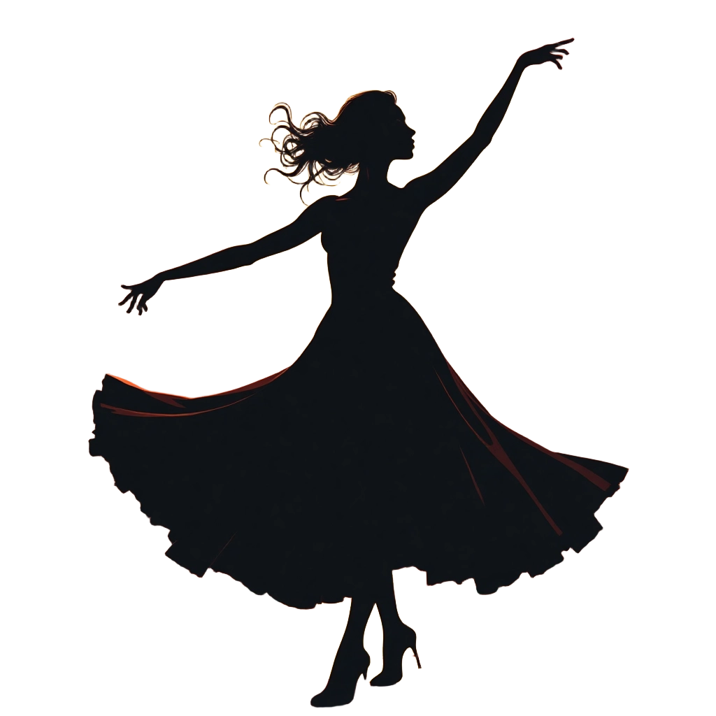 Elegant Dance Silhouette