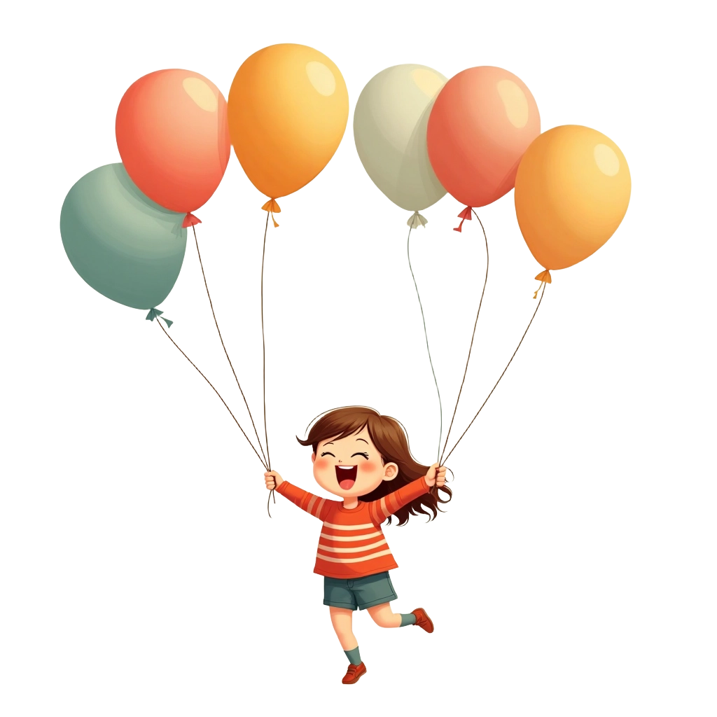 Joyful Balloon Flight