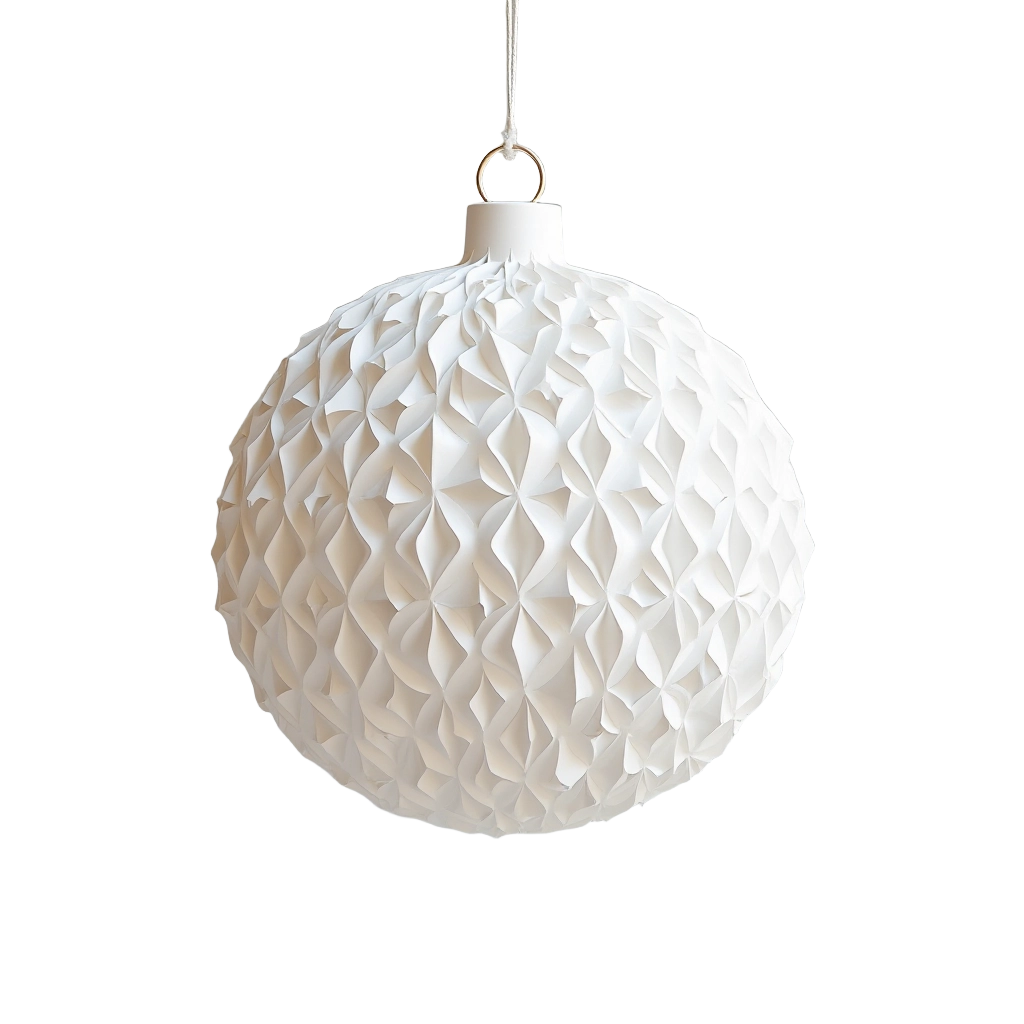 Geometric Textured Pendant Light