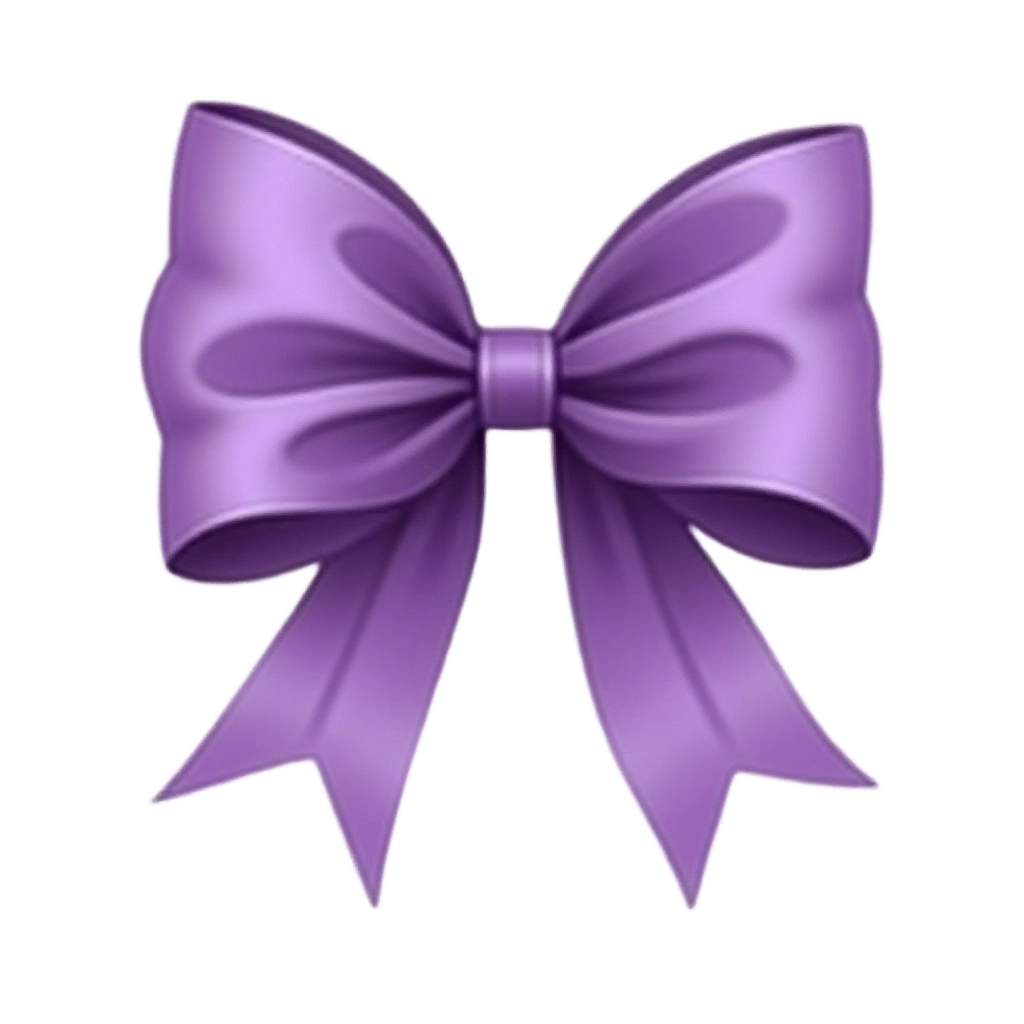 Purple Bow