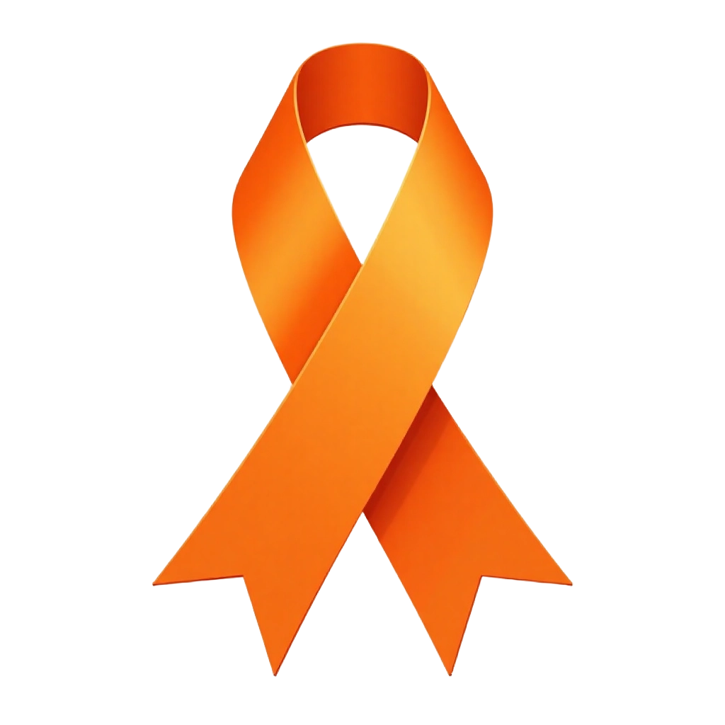 Orange Awareness Ribbon