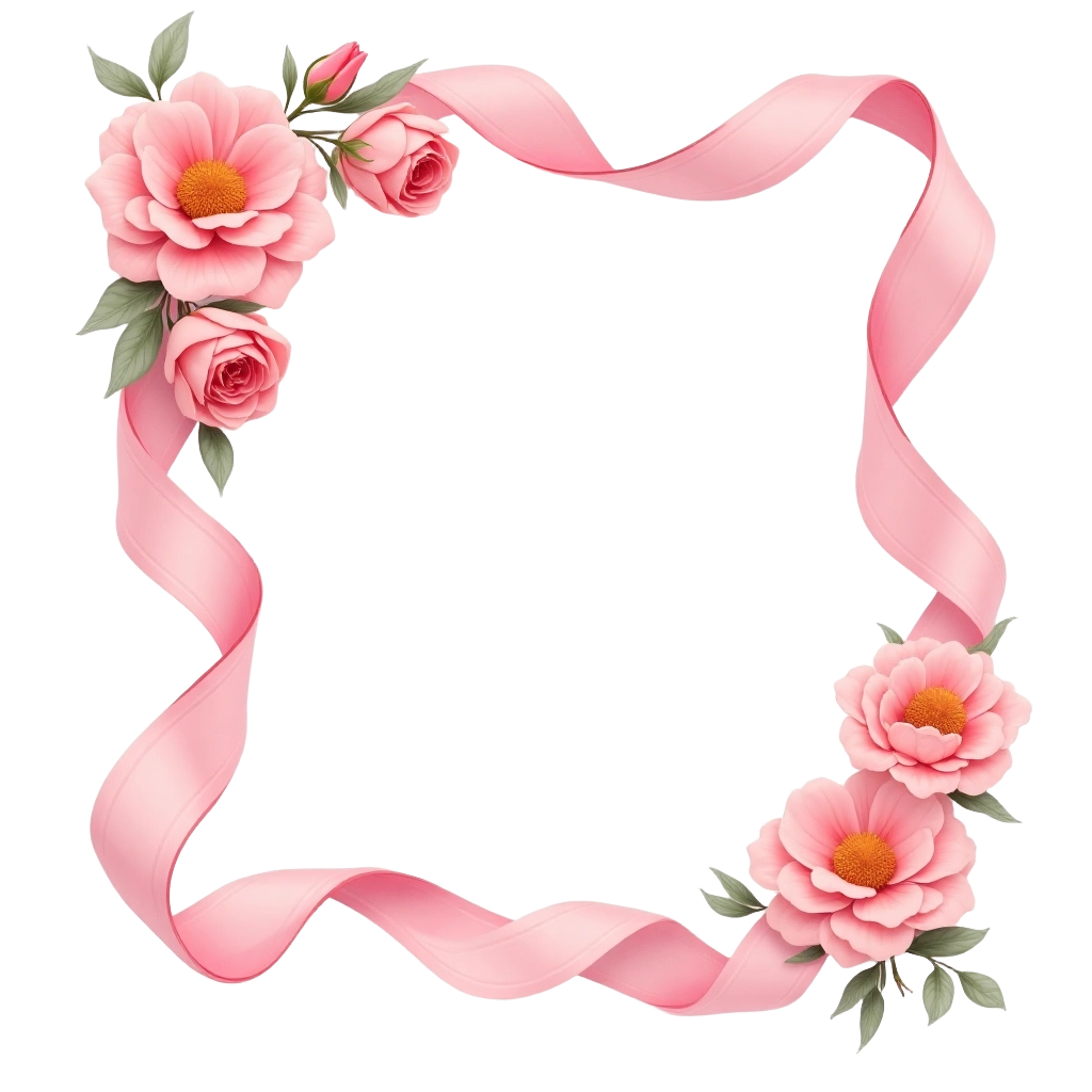 Elegant Floral Frame