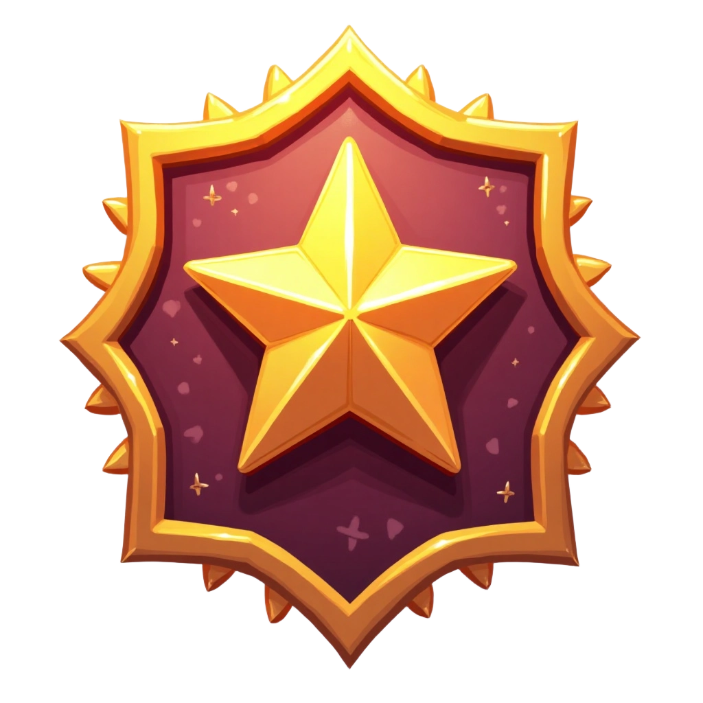 Golden Star Badge