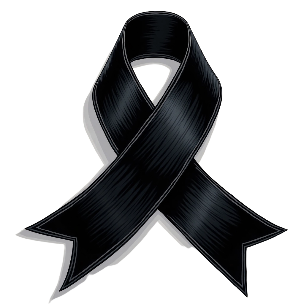 Black Awareness Ribbon