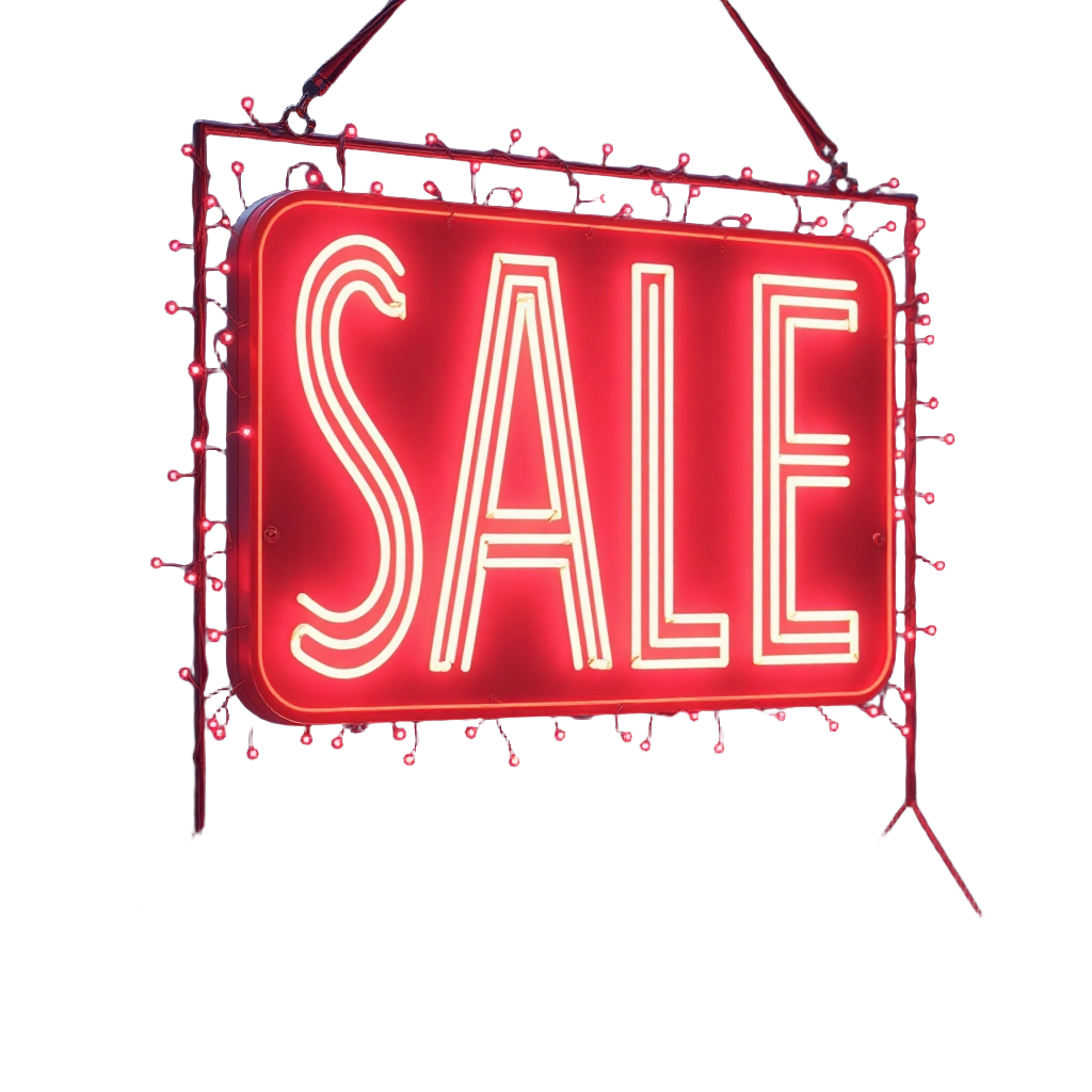 Neon Sale Sign