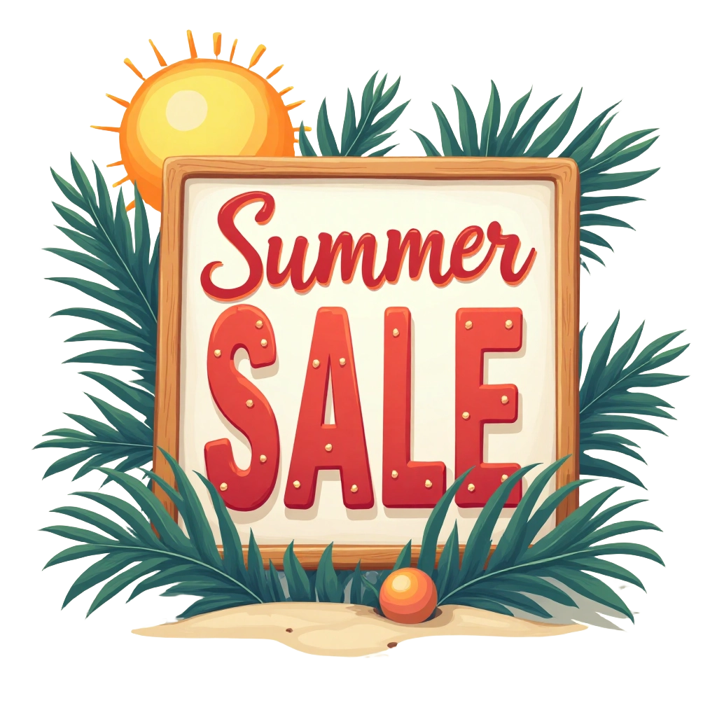 Summer Sale Promotion Banner